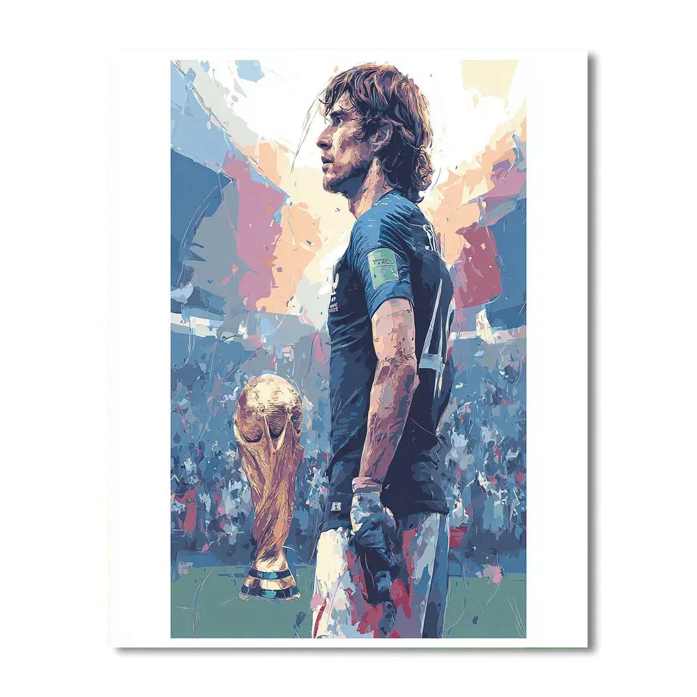 Zidane Fifa 2026 Legacy Numbered painting kits