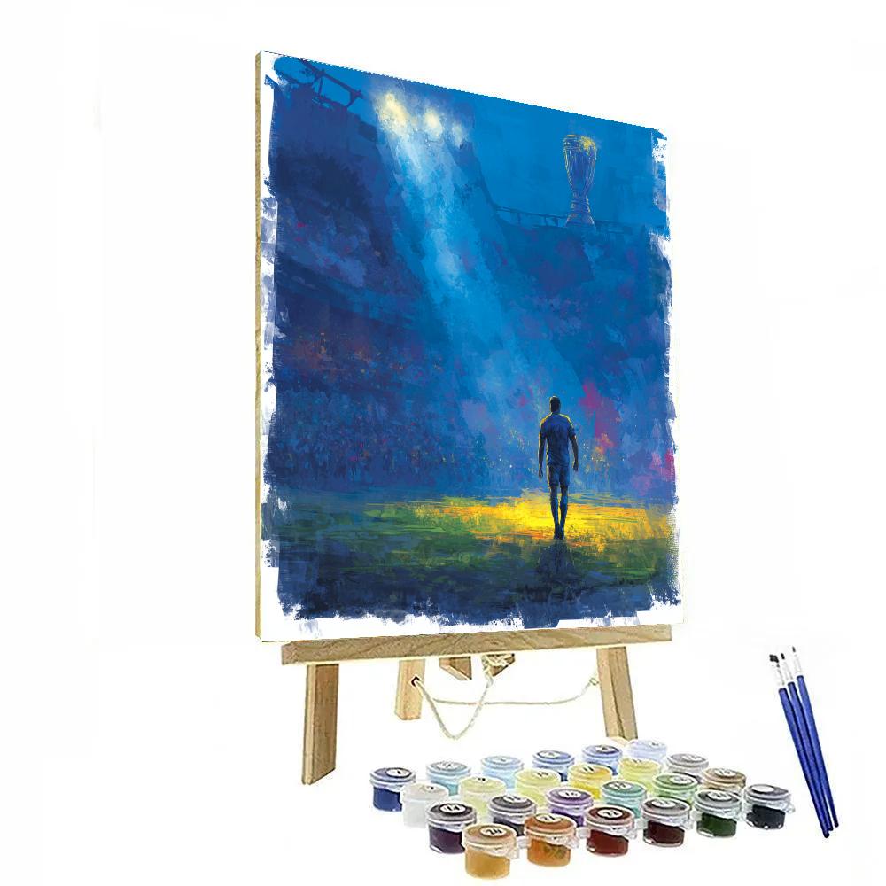 Scotland Fifa 2026 Mist Number painting