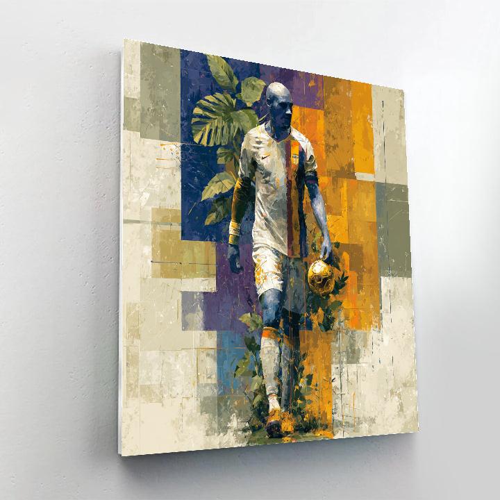Côte DIvoire Fifa 2026 Gold DIY paint by numbers