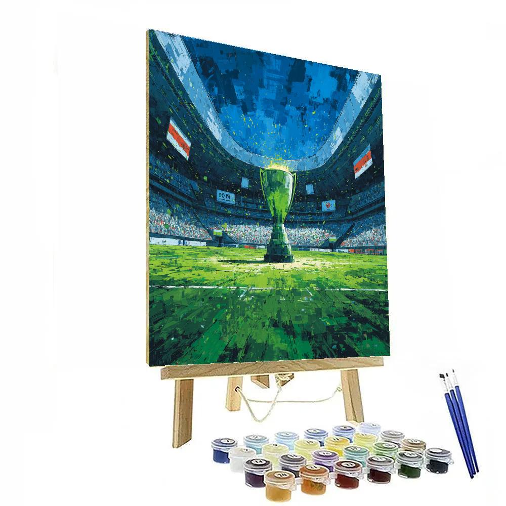 Mexico Fifa 2026 Opener painting number kit