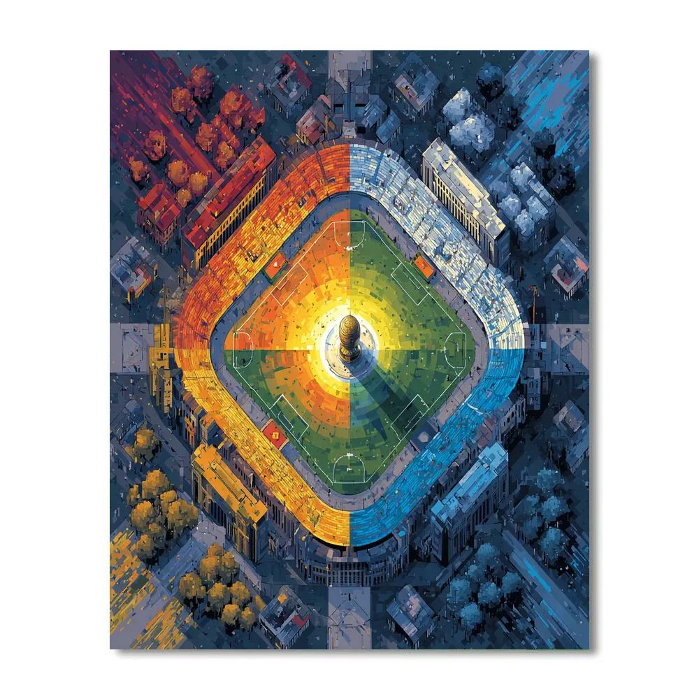 Group H Fifa 2026 Number painting