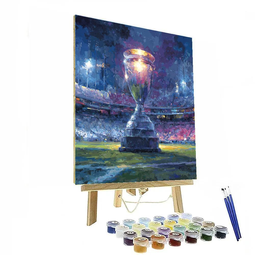 Fifa 2026 Trophy Constellation Numbered painting kits