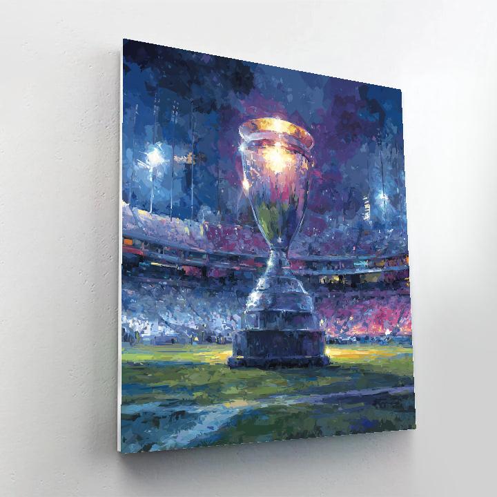 Fifa 2026 Trophy Constellation Numbered painting kits