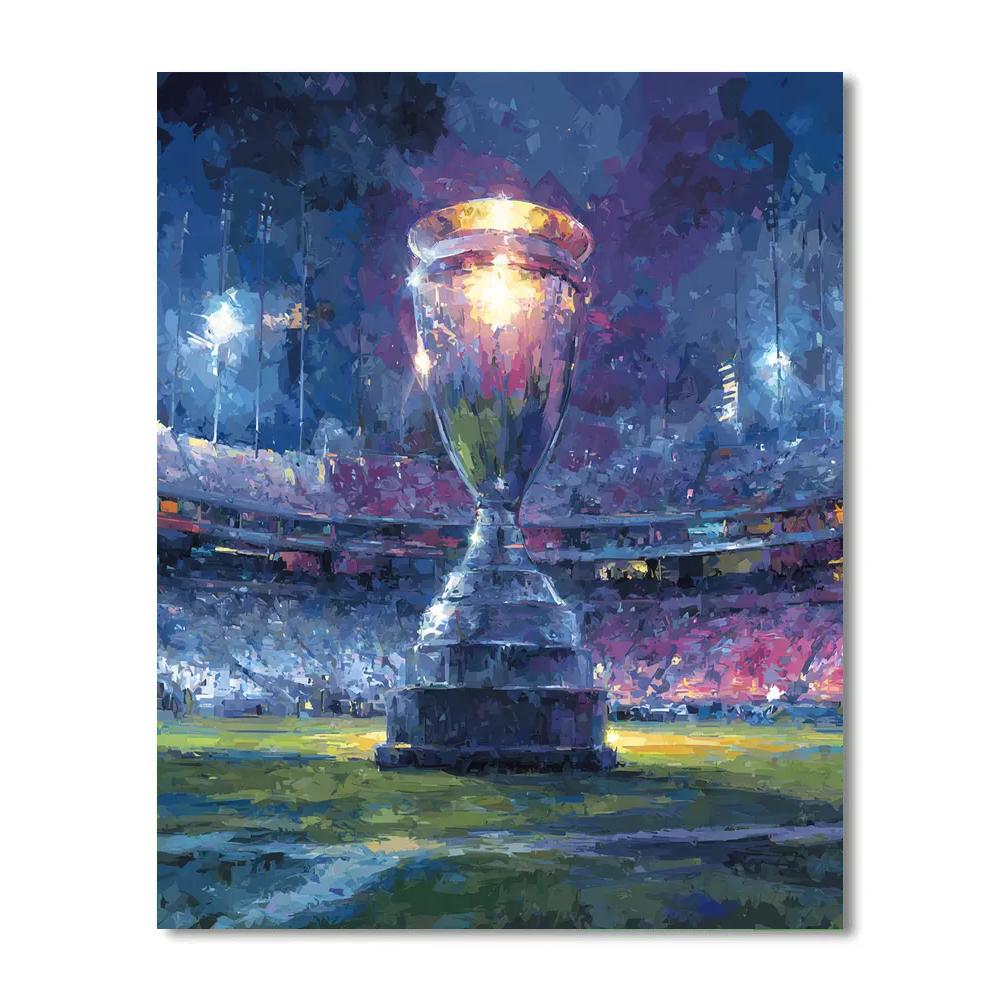 Fifa 2026 Trophy Constellation Numbered painting kits