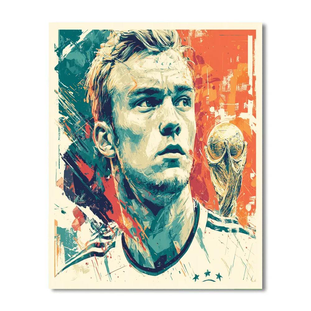 Musiala Fifa 2026 Spark DIY paint by numbers