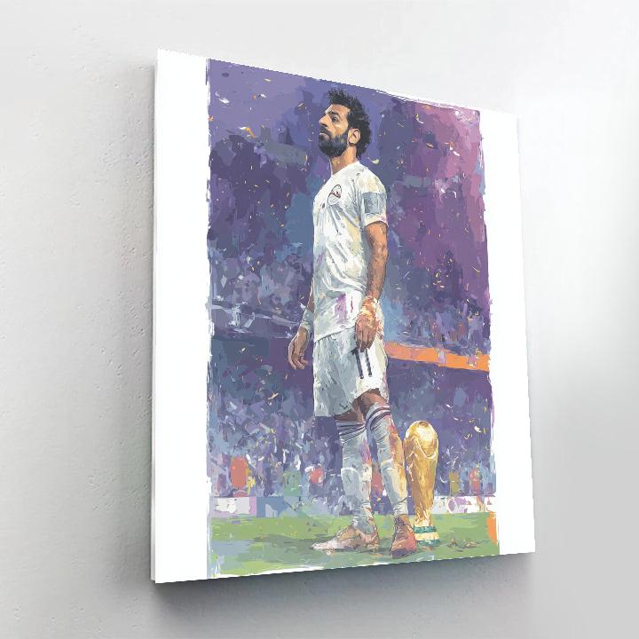 Salah Fifa 2026 Lights paint by number