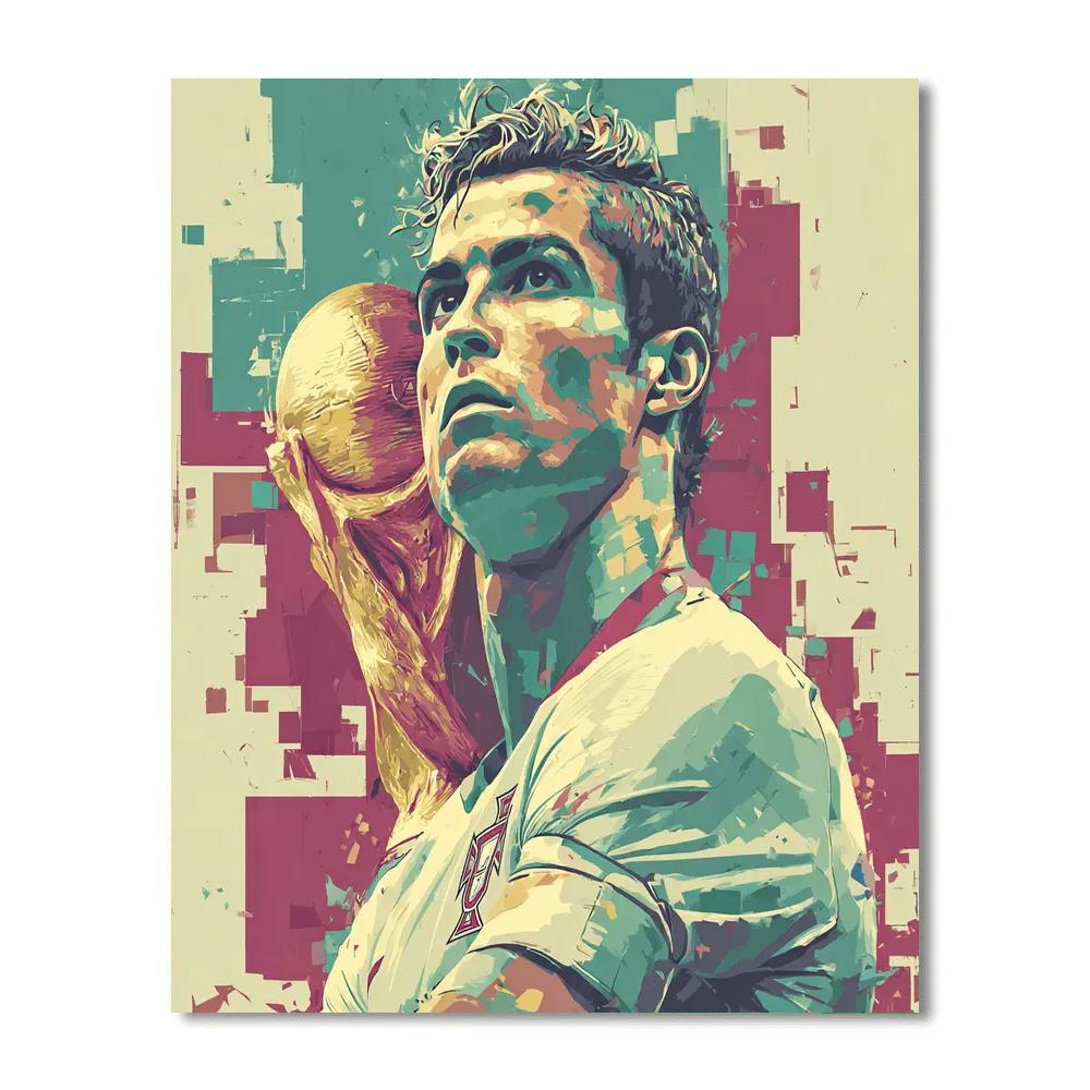 Fifa 2026 Ronaldo Legacy Numbered painting kits