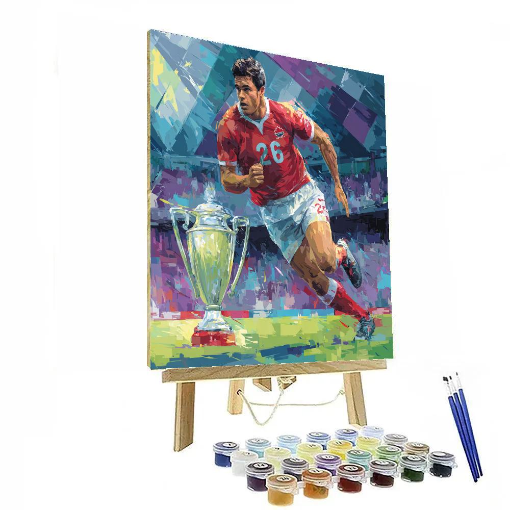 Davies Fifa 2026 Speed Painting by numbers kit