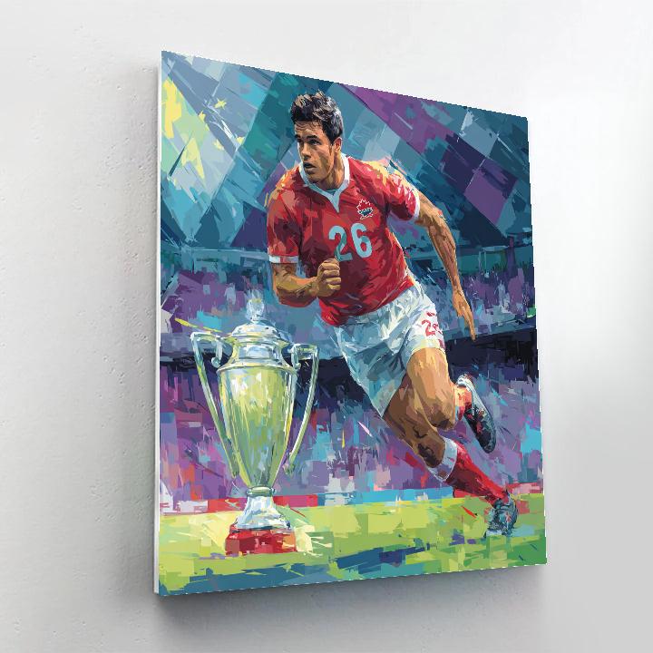 Davies Fifa 2026 Speed Painting by numbers kit