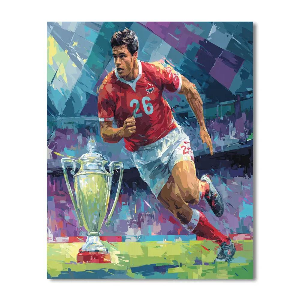 Davies Fifa 2026 Speed Painting by numbers kit