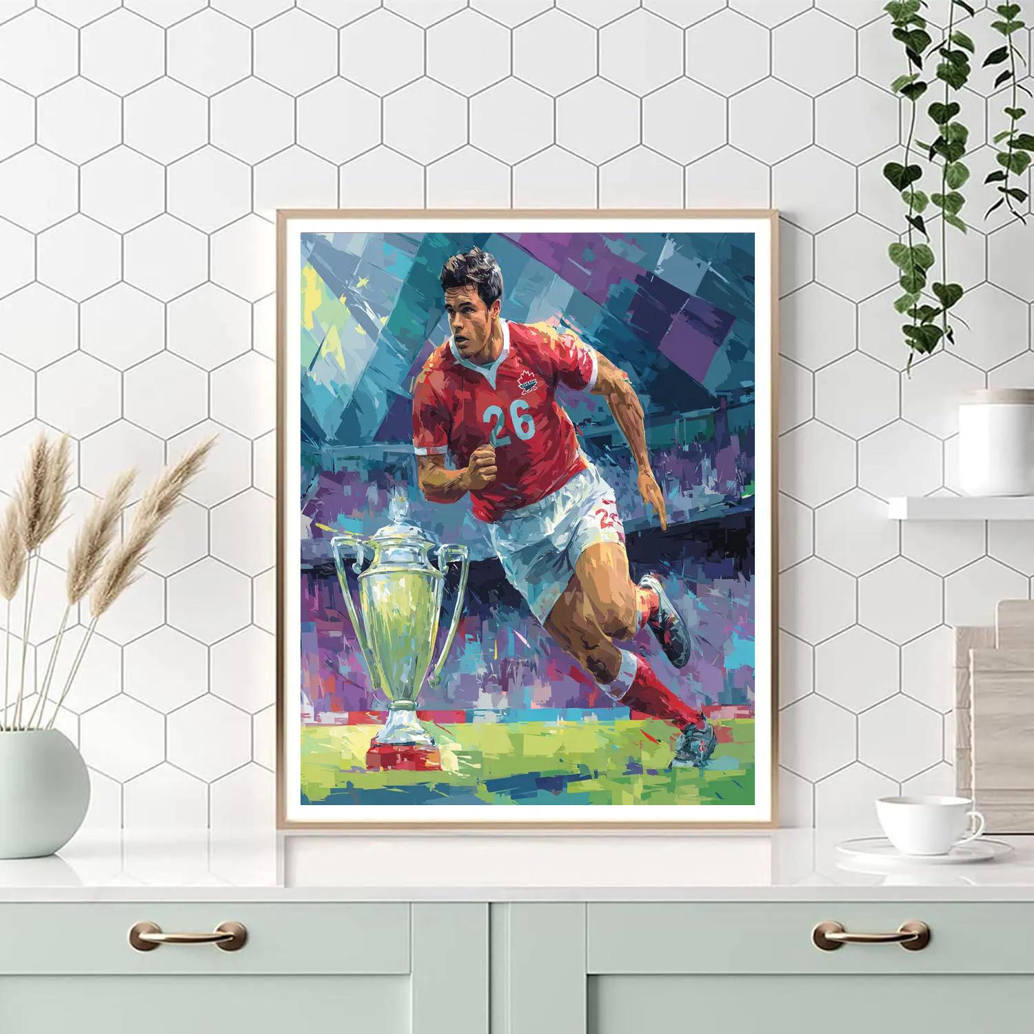 Davies Fifa 2026 Speed Painting by numbers kit