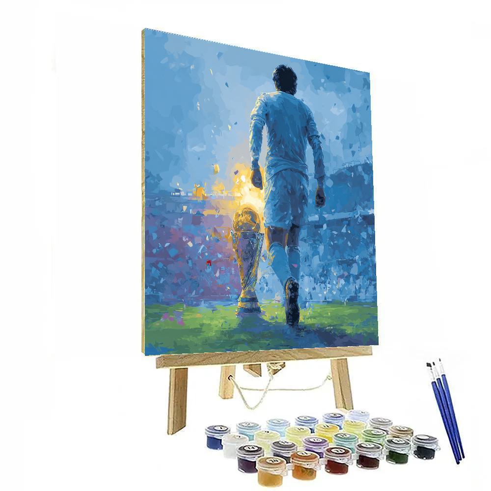 Uzbekistan Fifa 2026 Dawn paint by numbers