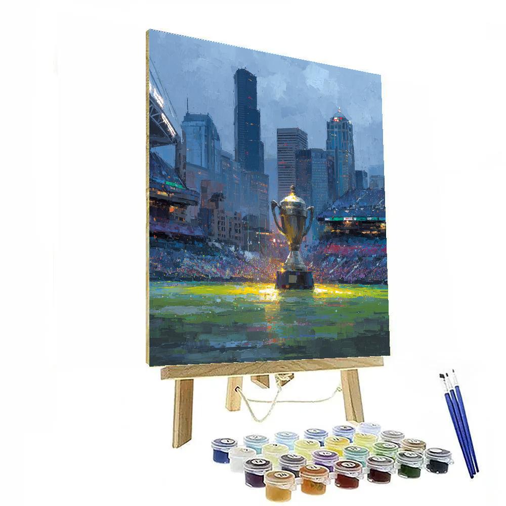 Seattle Fifa 2026 Rainlight painting number kit