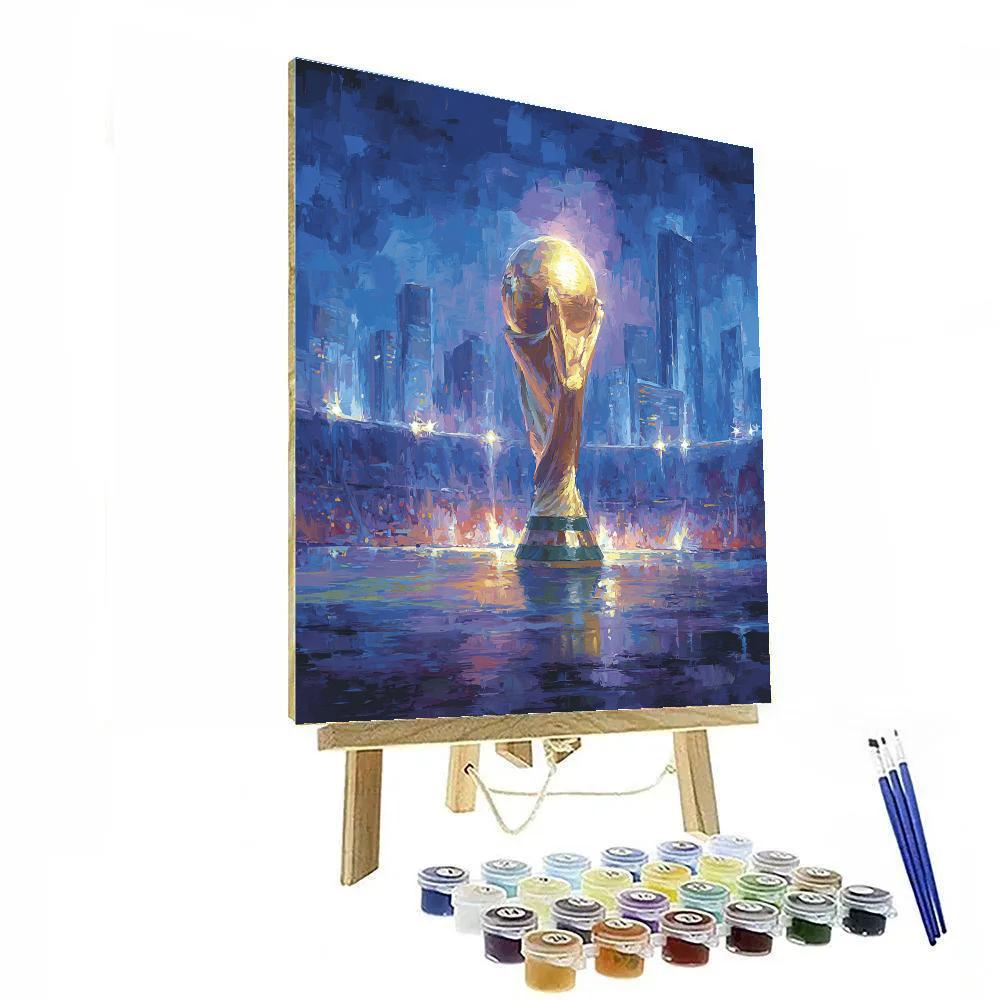 Fifa 2026 Final Glow Number painting