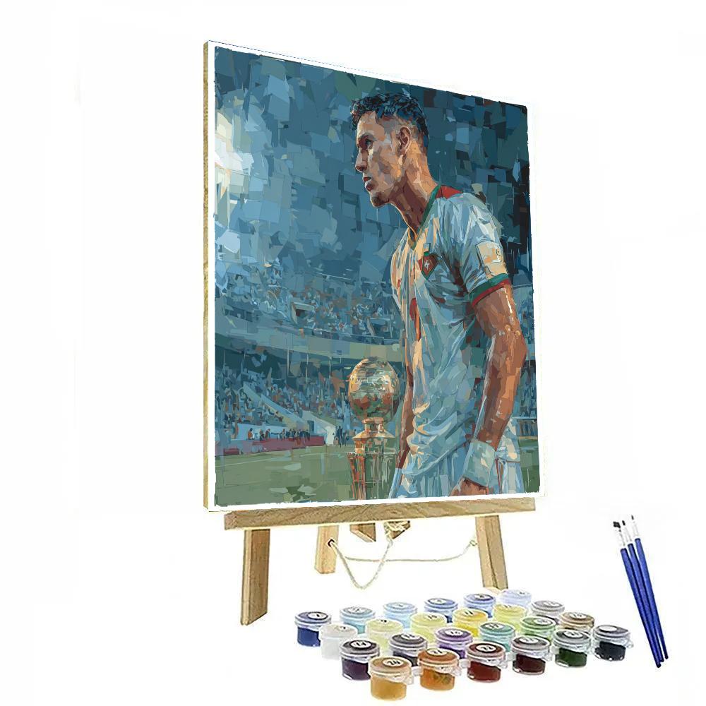 Fifa 2026 Hakimi Atlas Paint by numbers kits