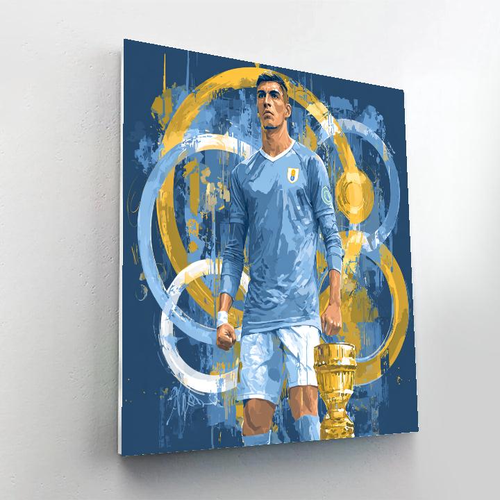 Valverde Fifa 2026 Pulse Paint by numbers art