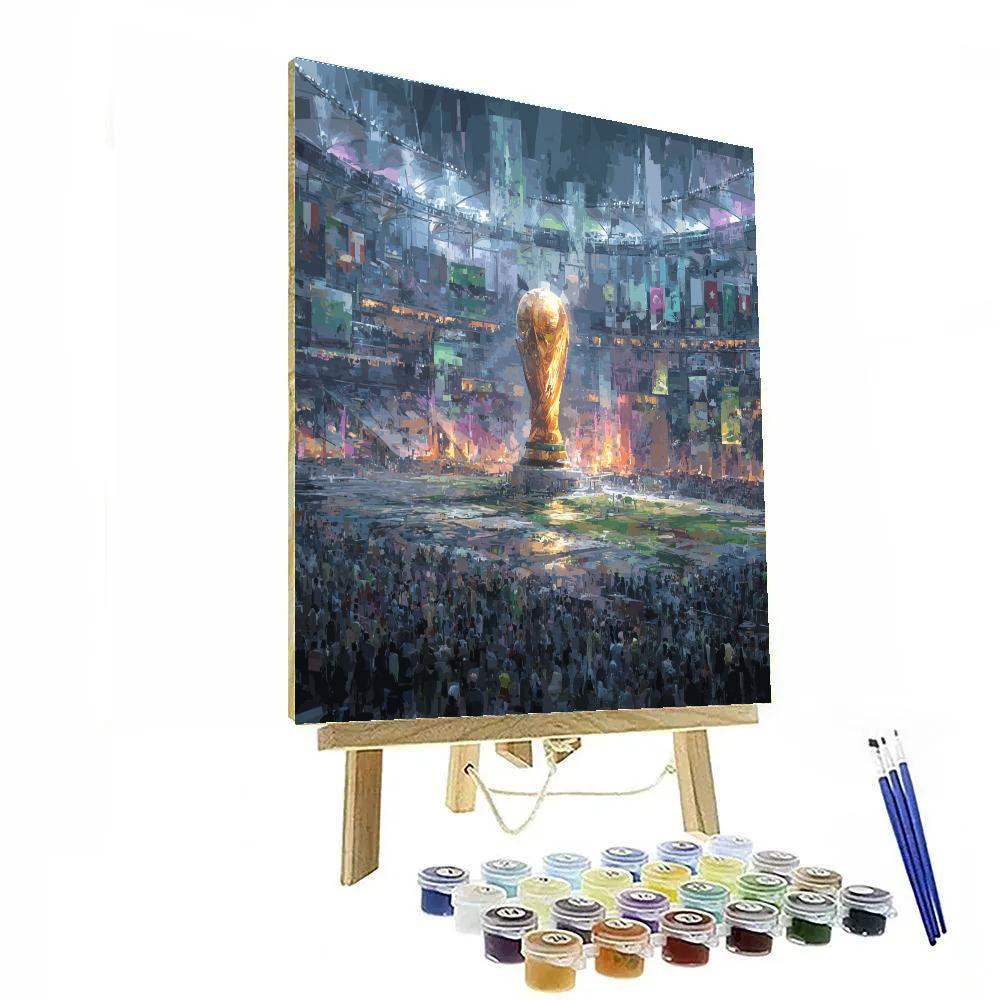 Mexico Fifa 2026 Opener Numbered painting kits