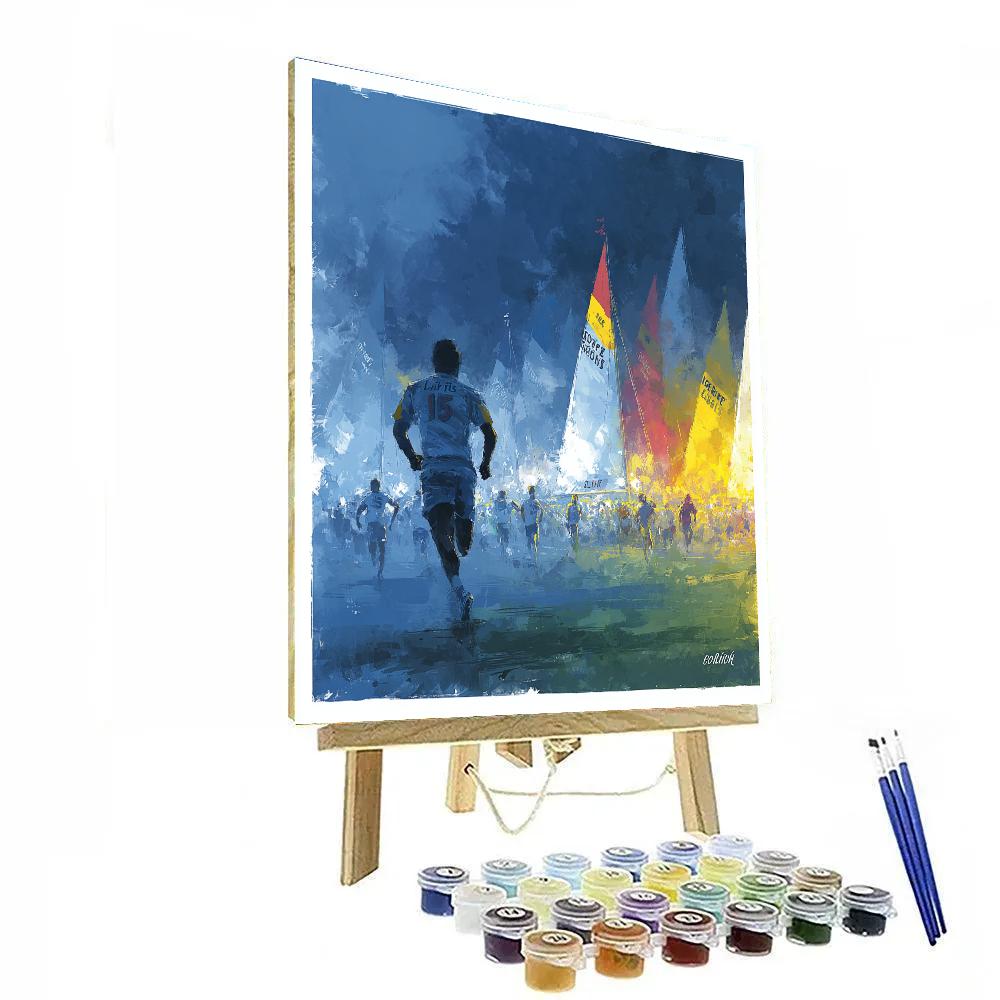 Cabo Verde Fifa 2026 Breeze Paint by numbers art