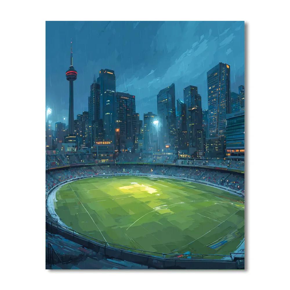 Seattle Fifa 2026 Rainlight Paint by numbers kits