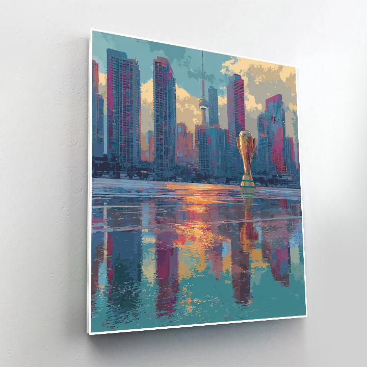 Miami Fifa 2026 Reflection Numbered painting kits