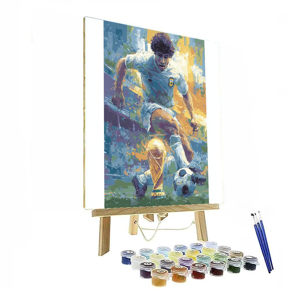 Ronaldinho Fifa 2026 Joy paint by numbers