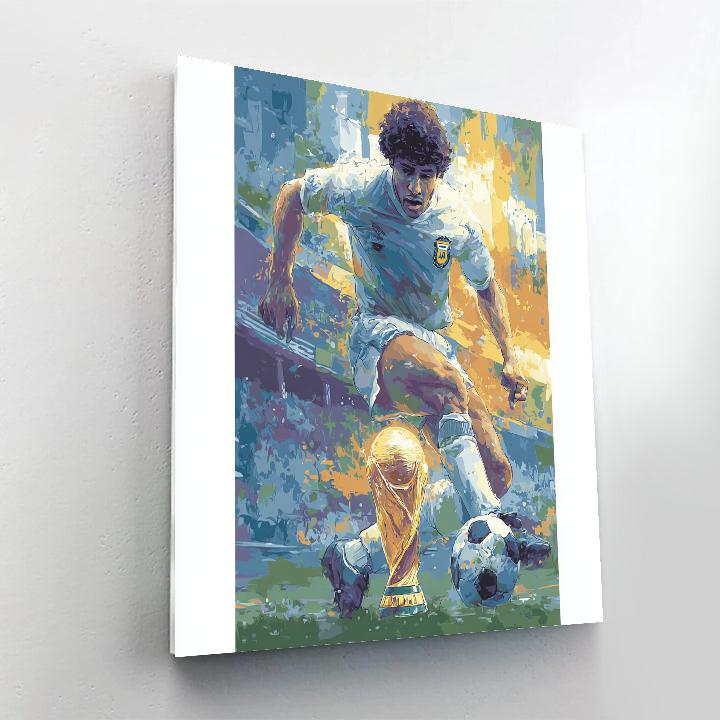 Ronaldinho Fifa 2026 Joy paint by numbers