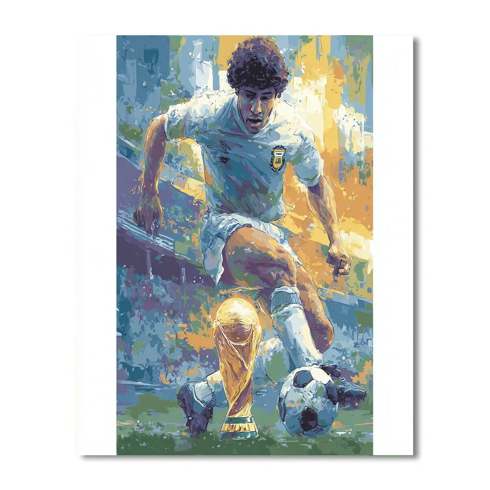 Ronaldinho Fifa 2026 Joy paint by numbers