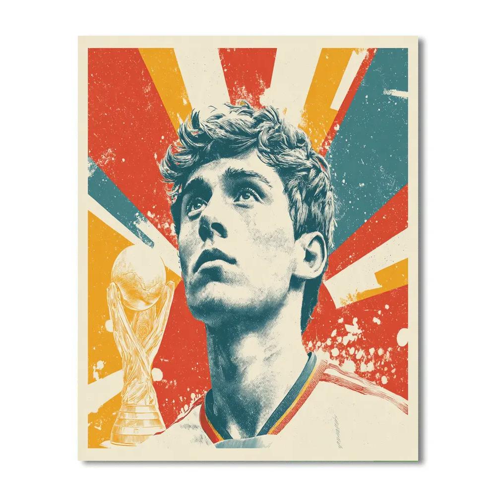 Fifa 2026 Yamal Rise Numbered painting kits