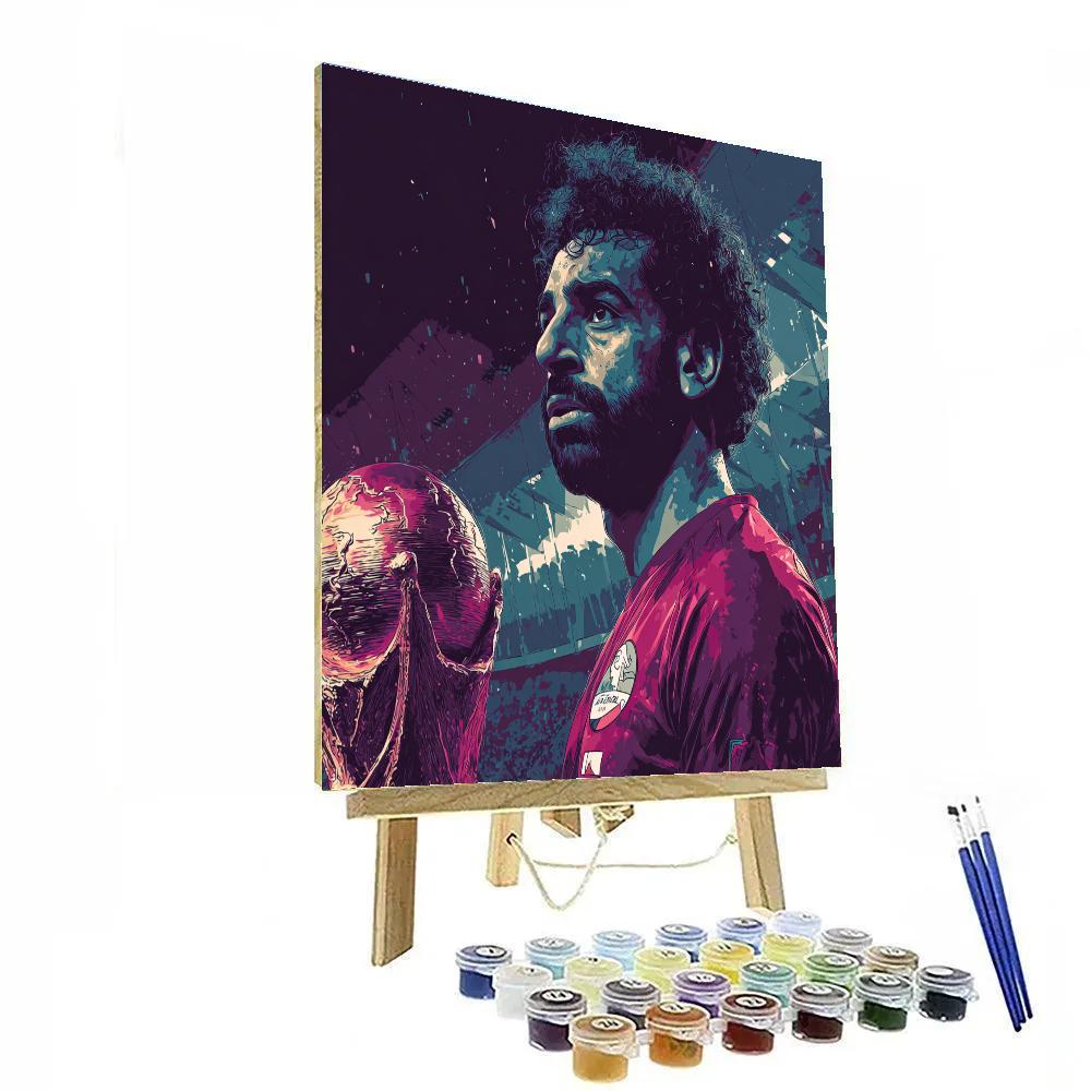 Salah Fifa 2026 Lights painting number kit