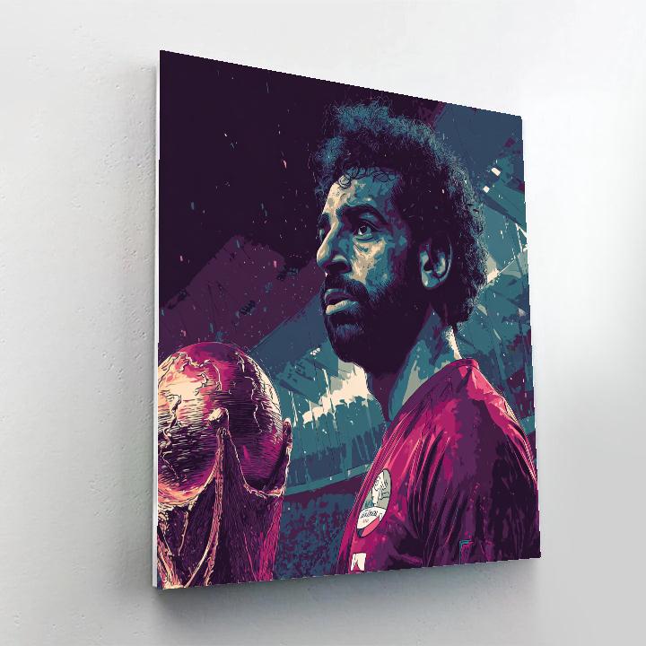 Salah Fifa 2026 Lights painting number kit