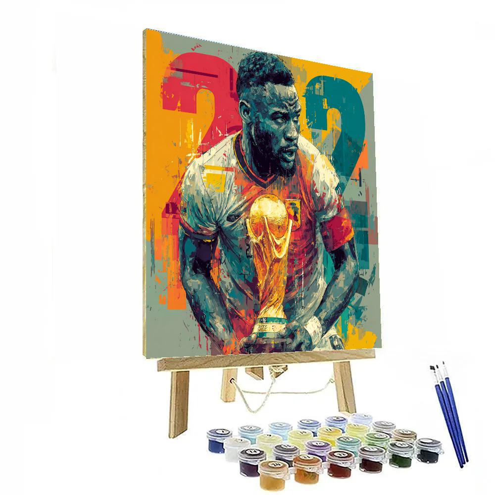 Fifa 2026 Kudus Pulse paint by numbers