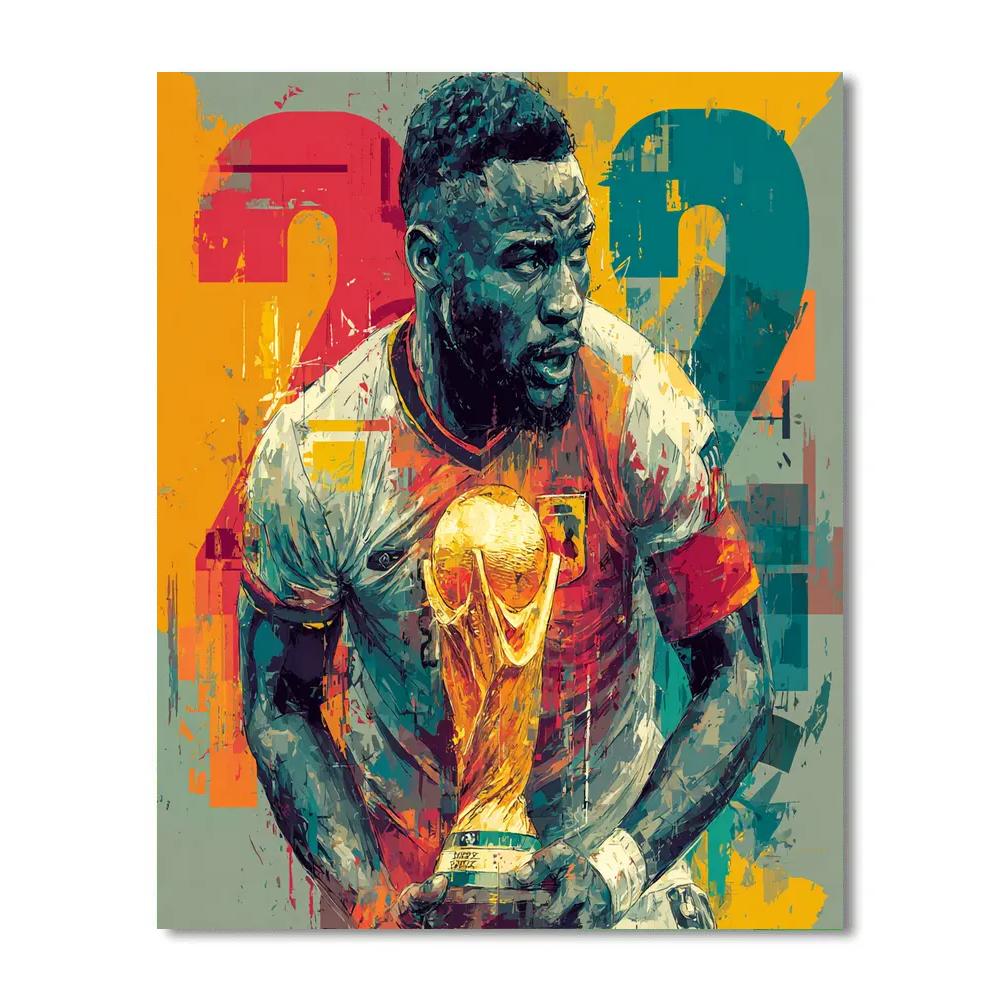 Fifa 2026 Kudus Pulse paint by numbers