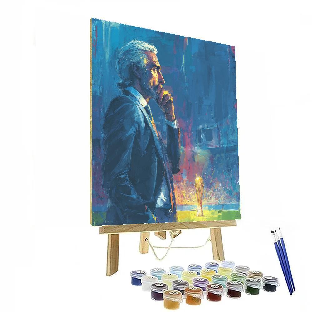 Zidane Fifa 2026 Legacy Paint by numbers art