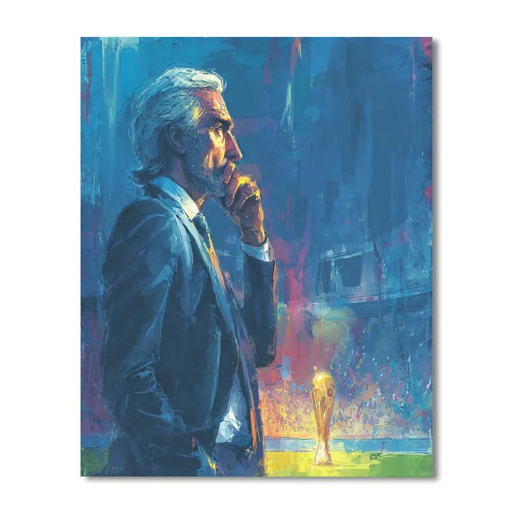 Zidane Fifa 2026 Legacy Paint by numbers art