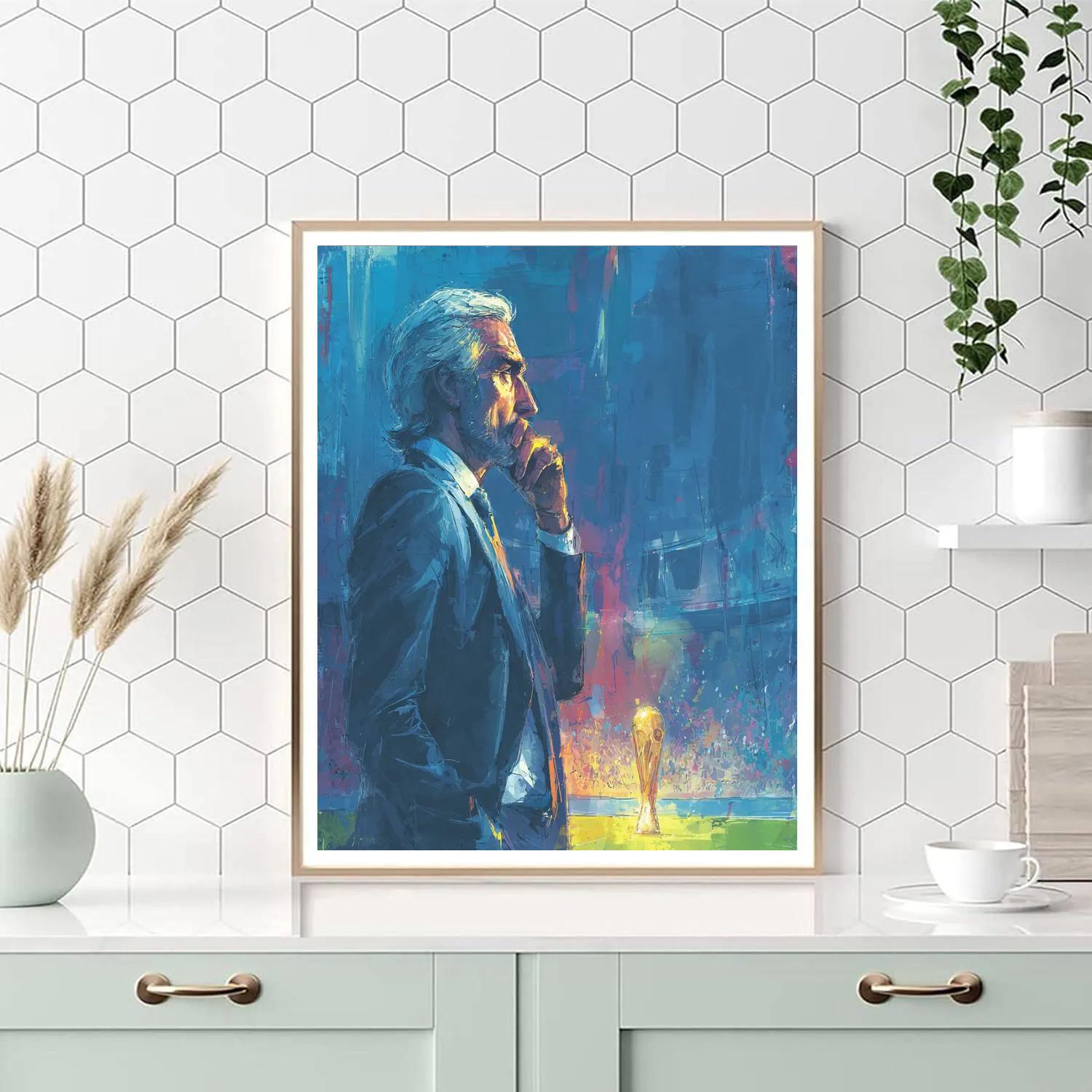 Zidane Fifa 2026 Legacy Paint by numbers art