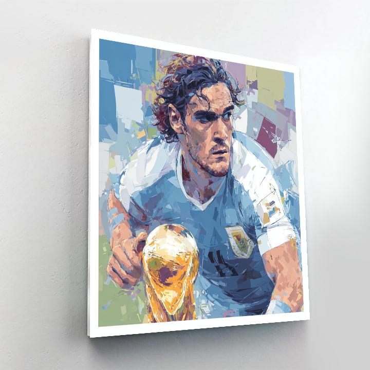 Fifa 2026 Valverde Flame Paint by numbers art