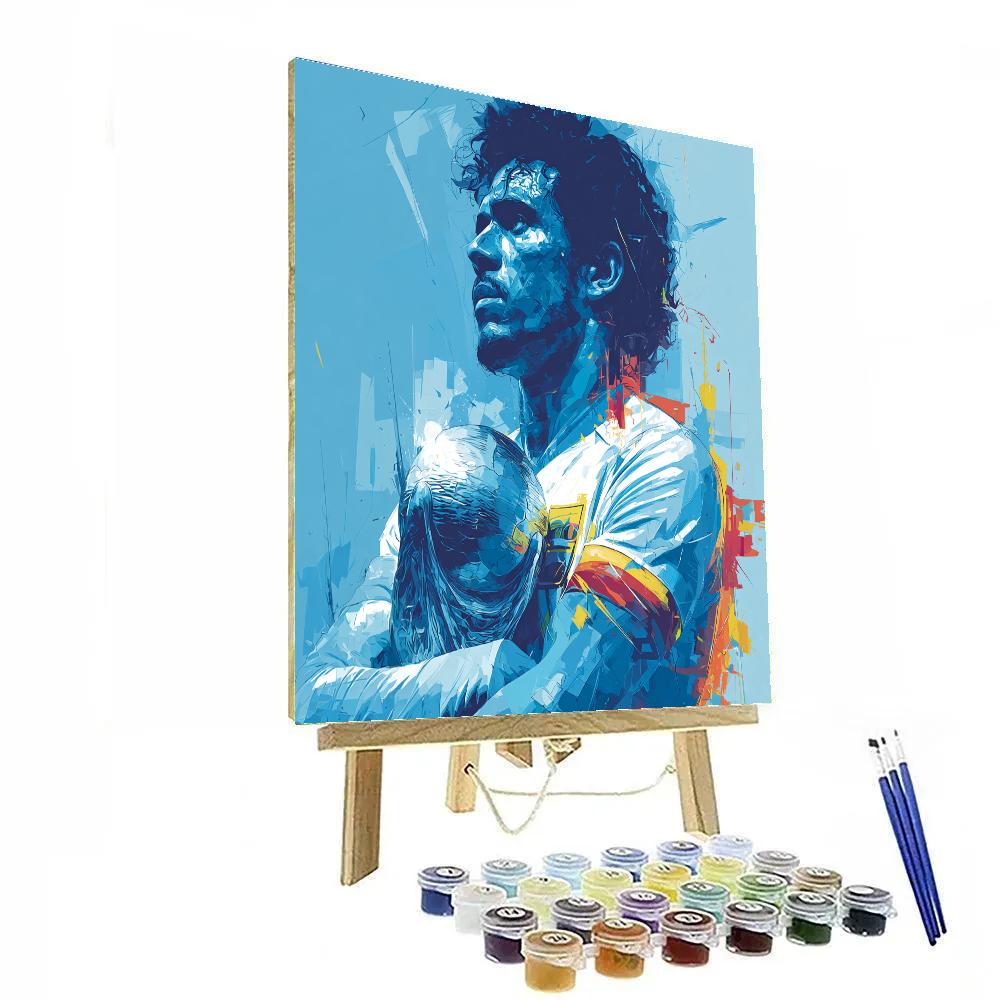 Cabo Verde Fifa 2026 Breeze Numbered painting kits