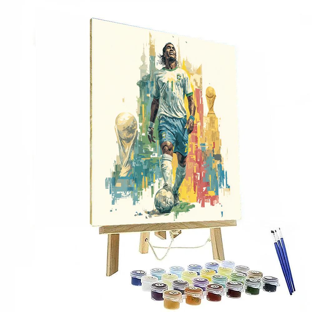 Ronaldinho Fifa 2026 Smile paint by numbers