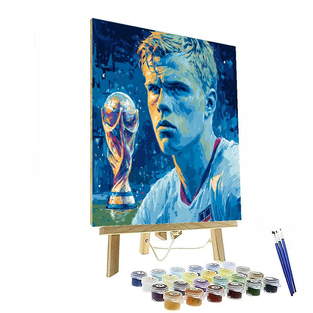 Haaland Fifa 2026 Frost Paint by numbers kits