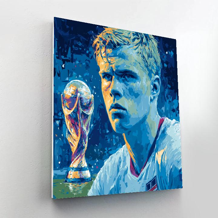 Haaland Fifa 2026 Frost Paint by numbers kits