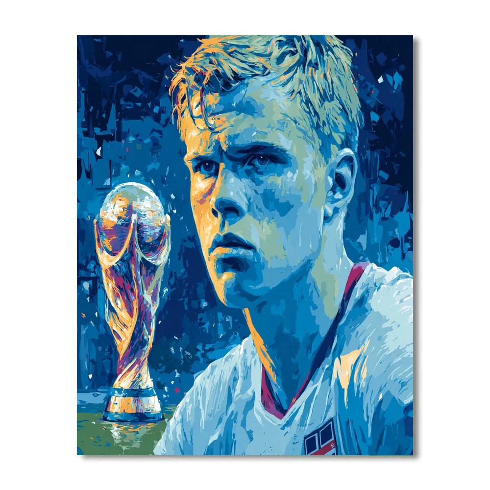 Haaland Fifa 2026 Frost Paint by numbers kits