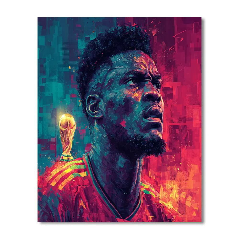 Kudus Fifa 2026 Pulse DIY paint by numbers