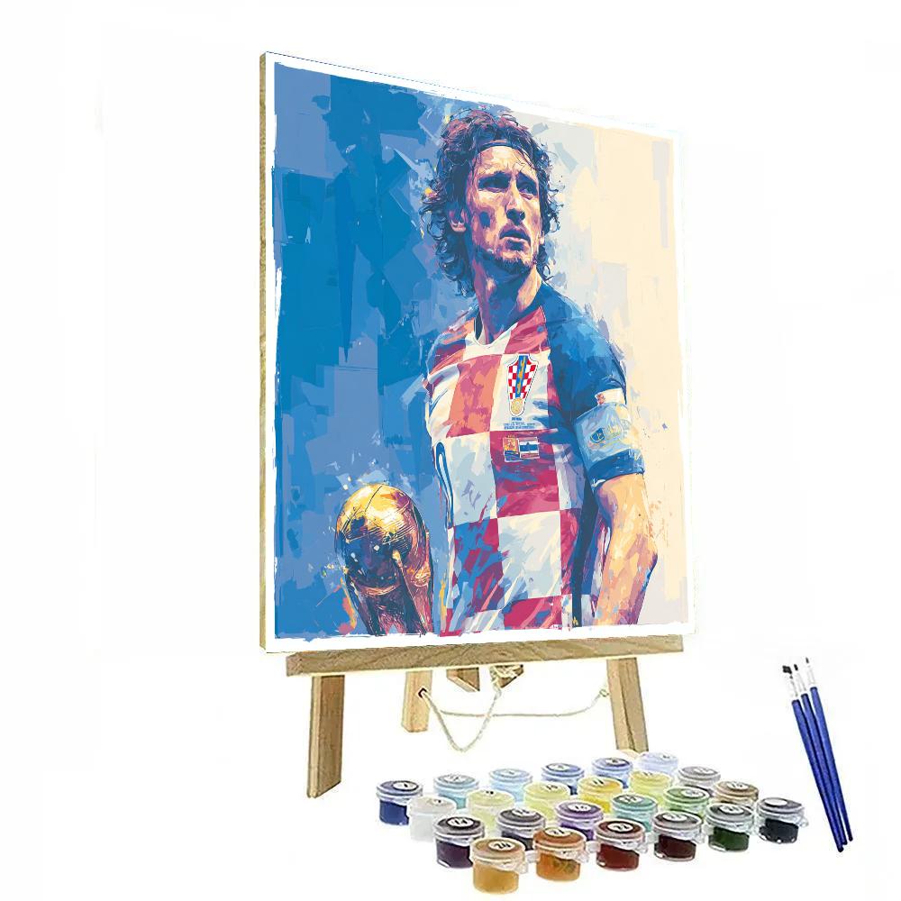 Modric Fifa 2026 Legacy paint by numbers