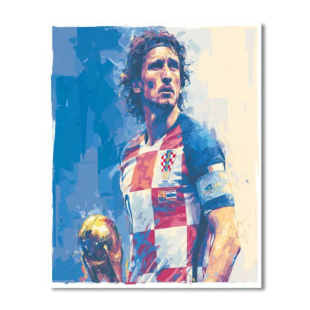 Modric Fifa 2026 Legacy paint by numbers