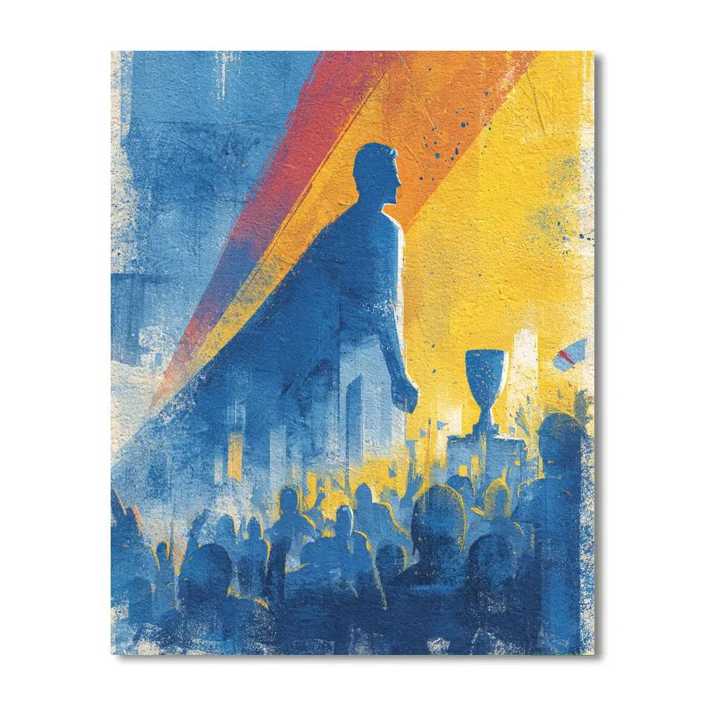 Cabo Verde Fifa 2026 Breeze paint by number