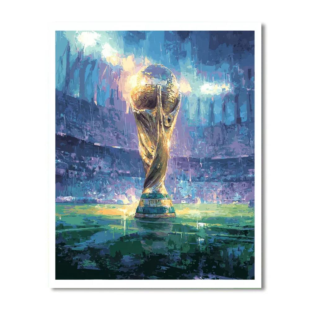 Seattle Fifa 2026 Rainlight paint by numbers