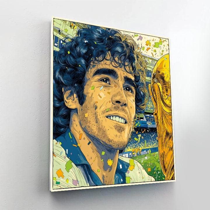 Ronaldinho Fifa 2026 Joy Numbered painting kits