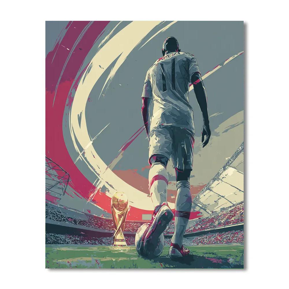 Fifa 2026 Son Dawn DIY paint by numbers