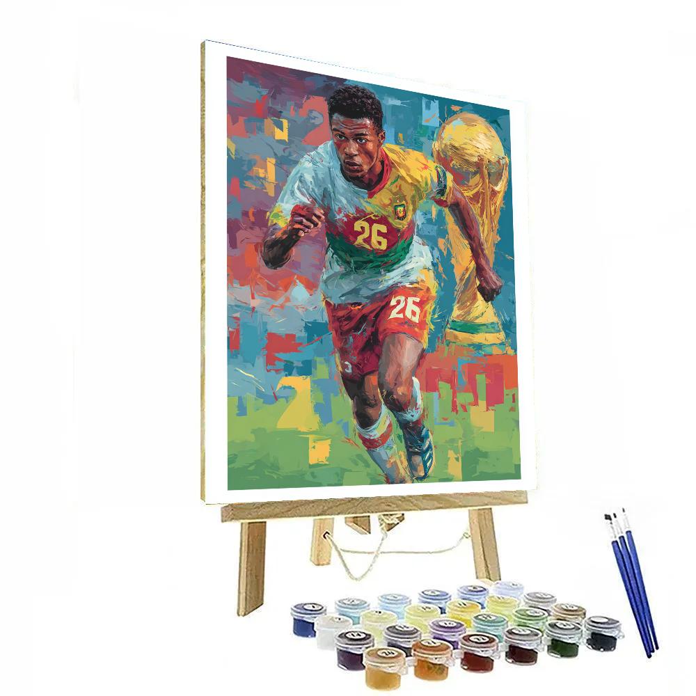 Kudus Fifa 2026 Pulse Paint by numbers art