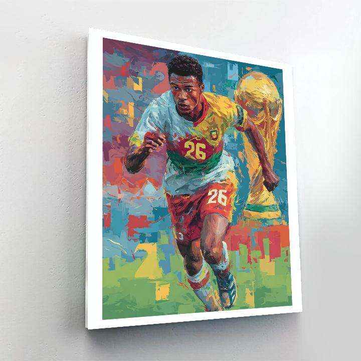 Kudus Fifa 2026 Pulse Paint by numbers art
